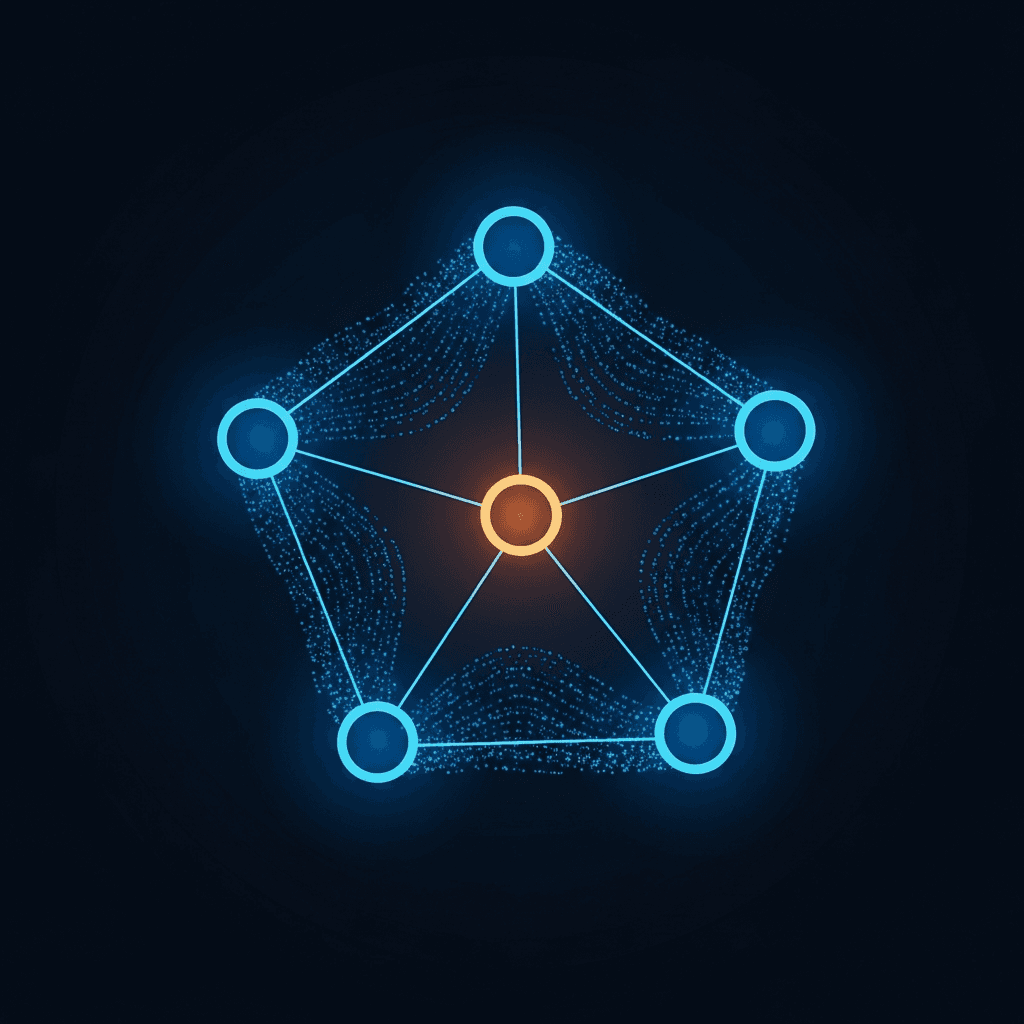 IntOps agent orchestration -- 5 agents coordinated through a central orchestrator