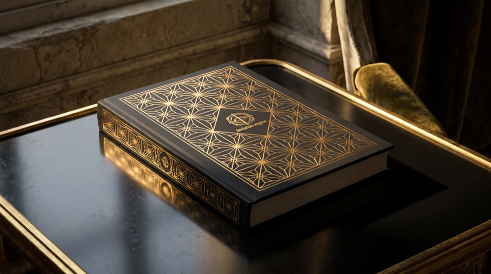 DEVIATION — the first-edition hardcover, black and gold