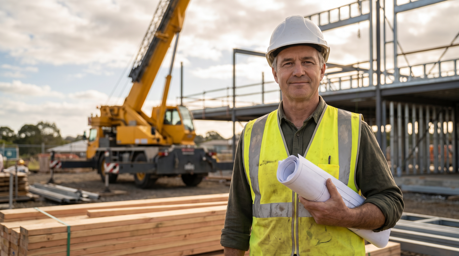 Construction bid and labor risk — RIG vertical visual